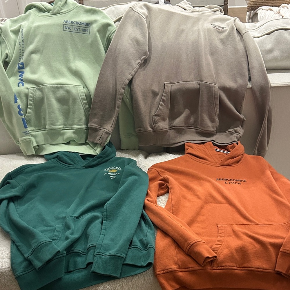Abercrombie 15/16 hoodie boy qty4
